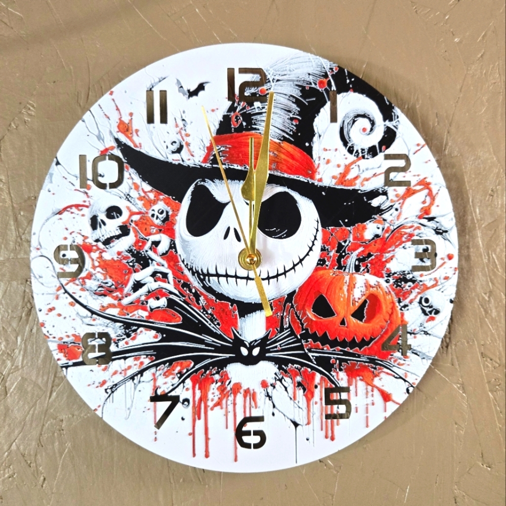 Halloween Wall Clock